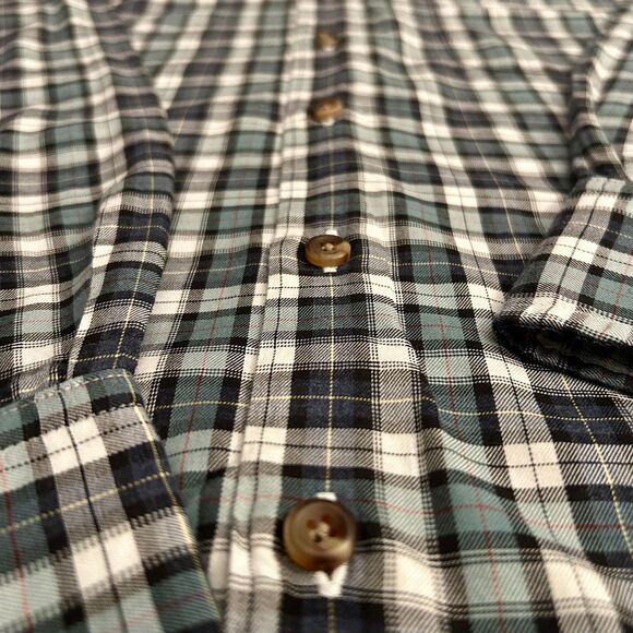 'Proper Cloth' Long Sleeved Plaid Button-Up Shirt - Picture 3 of 4